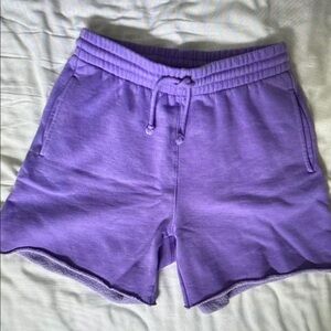 Purple Athletic Shorts for Women